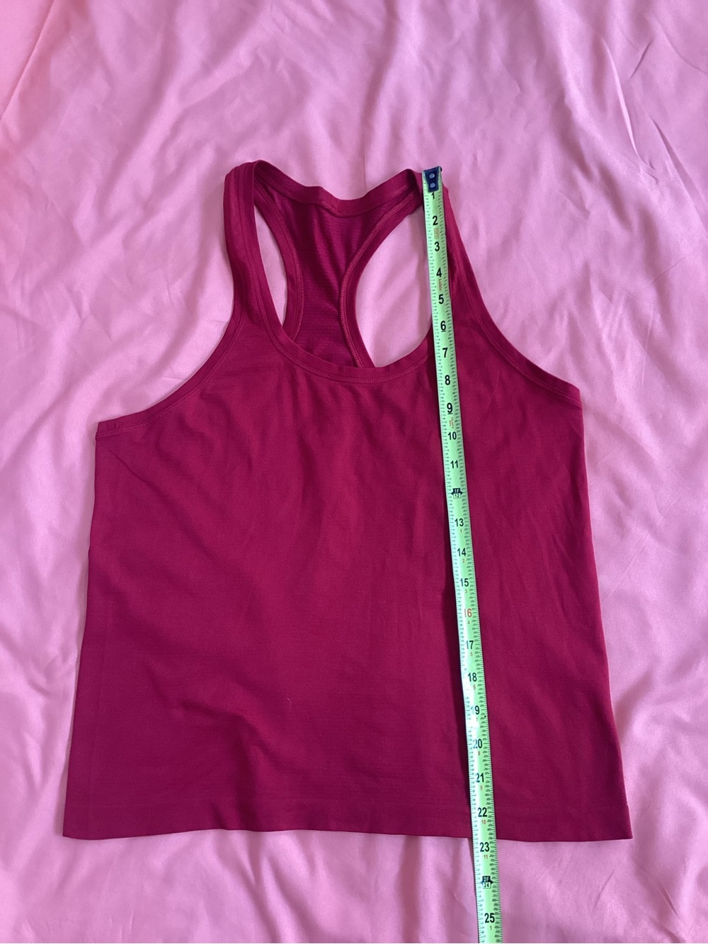 Lululemon Red Racerback Tank Top - Women - Picture 6 of 6